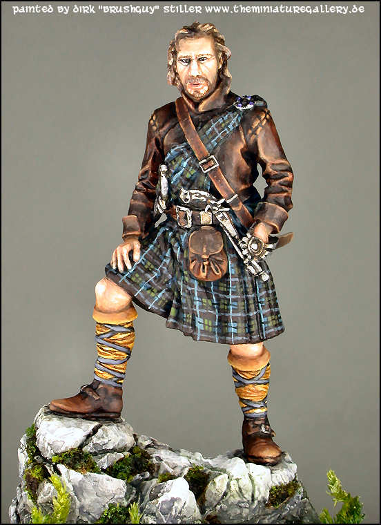 Andreas 54mm Rob Roy finished | planetFigure | Miniatures